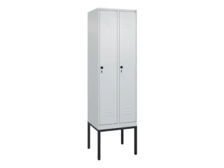 locker voor scheiding van kleding,HxBxD 2120x600x500mm,2vak - 1