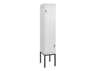 Z-garderobekast,HxBxD 2120x400x500mm,vak B 200/400mm,draaigrendel - 1