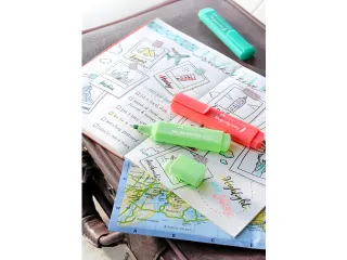 Markeerstift Faber-Castell 46 Pastel set 8 stuks - 2