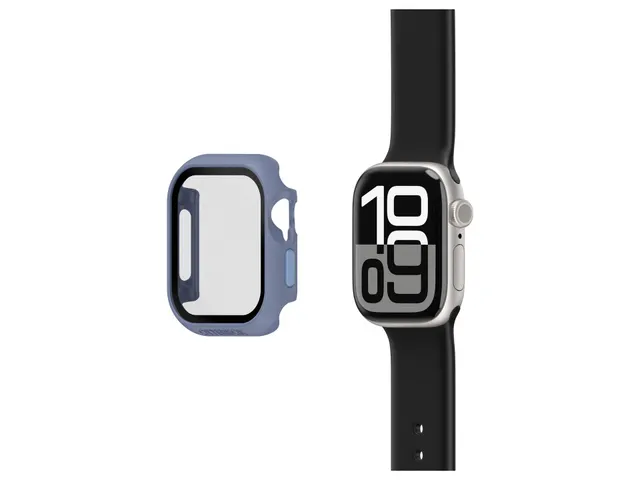 Case Eclipse Apple Watch Series 10 42mm blauw screenprotector