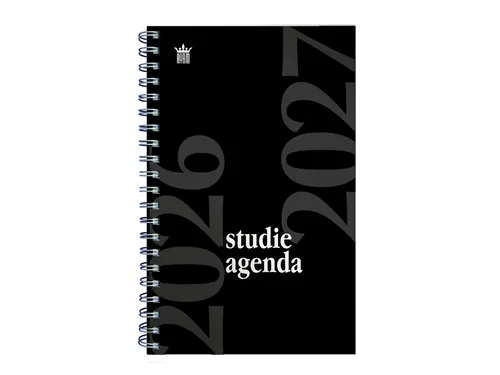Schoolagenda 2026-2027 Ryam Studie 7dagen/2pagina's spiraal zwart