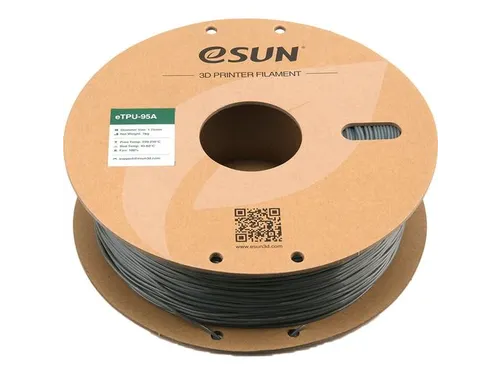 eSUN 3D printer Filament eTPU-95A 1,75mm Grijs 1kg