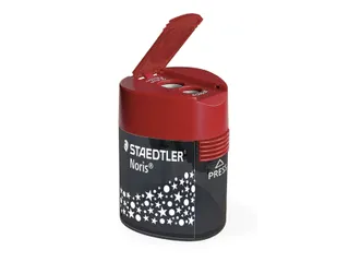 Puntenslijper Staedtler Noris 2gaats grijs/rood - 3