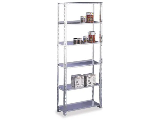 magazijnstelling,grondveld,HxBxD 1850x754x304mm,vaklast 80kg