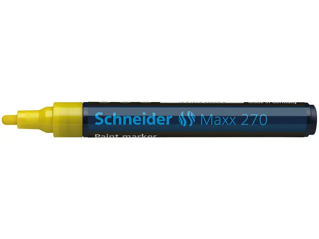 Lakmarker Schneider Maxx 270 1-3 mm fluor geel