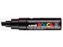 Verfstift Posca PC8K Brede punt 8mm schuin Zwart