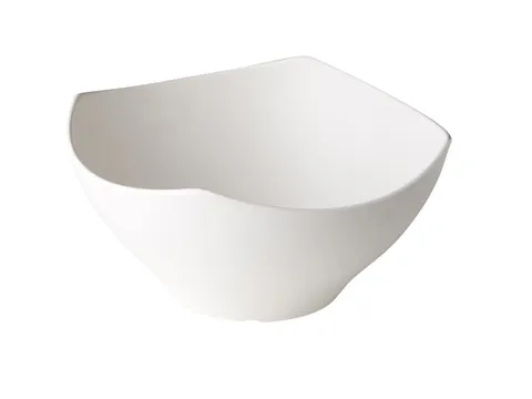 Schaal Zen Square Melamine crème 35 cm 3 stuks