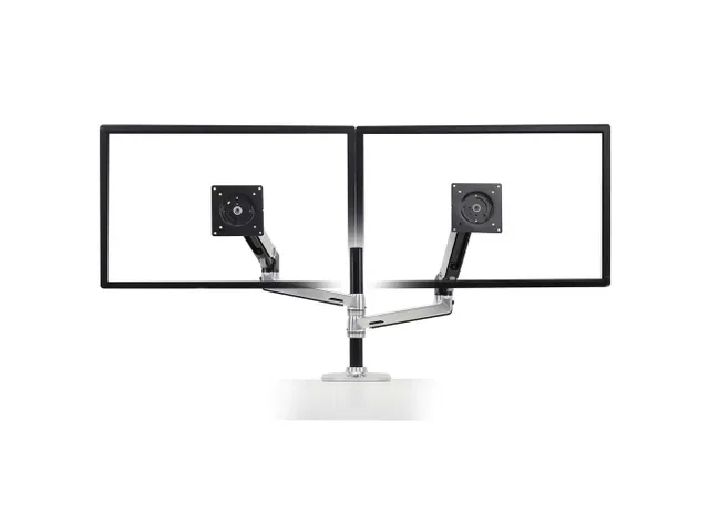 Monitorarm Lx Duo Vertical 2 schermen 24 Inch