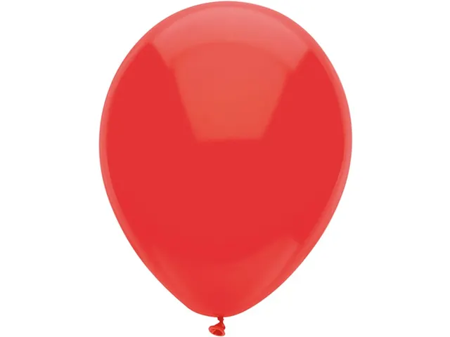 Ballonnen uni rood Ø30cm