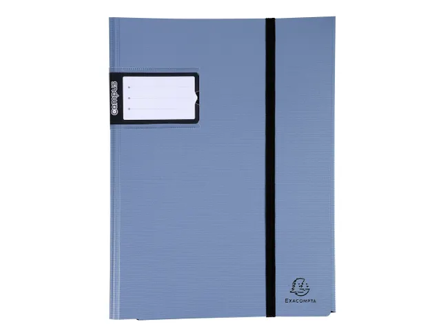 Protège-documents en polypropylène rigide Campus metal 40 vues - A4