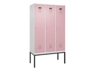 locker voor scheiding van kleding,HxBxD 2120x1200x500mm,3vak - 2