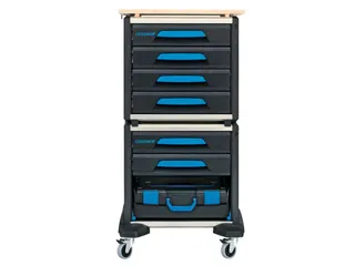 1110 WMW S-02 WorkMo B2met 72-delig gereedschapsassortiment - 1