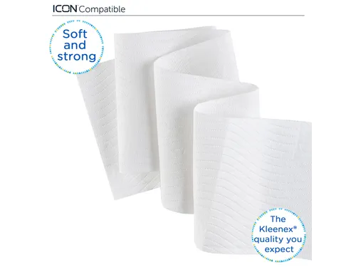 Toiletpapier Kleenex 3-laags 195vel wit 8459