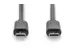 USB Type-C-aansluitkabel Type-C-CM/M 3m 5V/3A 15W 480MB 2.0 Zwart