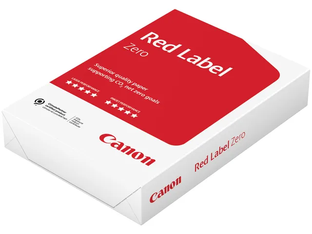 Kopieerpapier Canon Red Label Zero A3 80 Gram wit Voordeelbundel