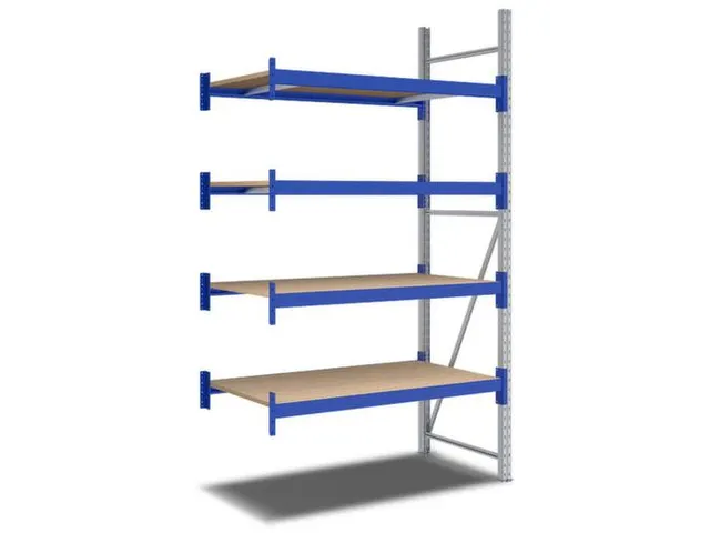 rayonnage grande largeur rayonnage suivant HxlxP 2500x1410x800mm