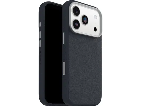 OtterBox Symmetry Leather iPhone 17 Pro hoesje Blauw