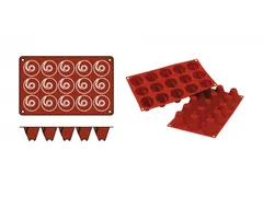 Silikomart Siliconen 1/3 GN Bakmat SILICON FLEX Medium Vulcano SF094