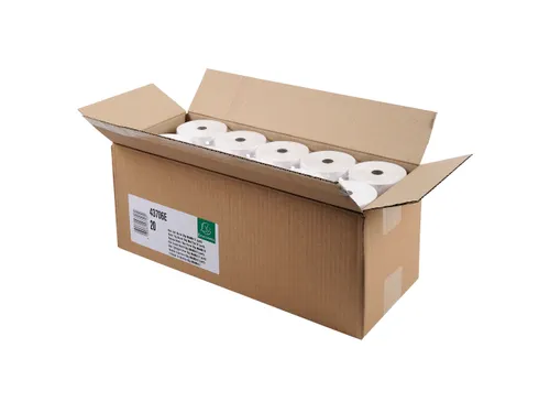 Kastickets 80X80X12X72 1-Laags Thermisch 55Gram