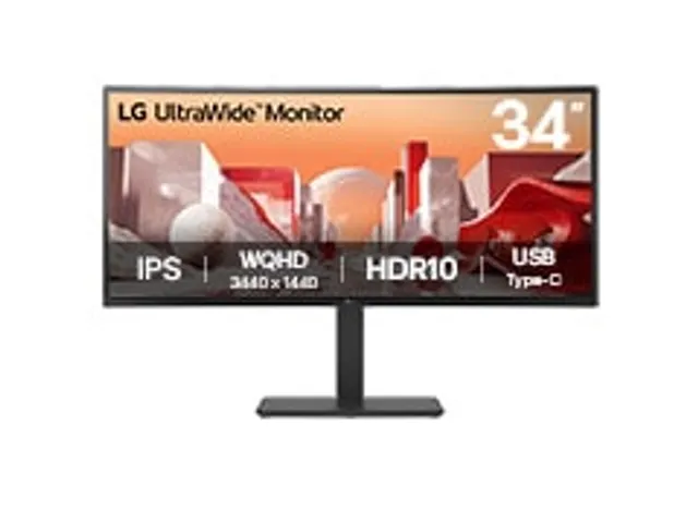 34BA75QE-B.AEU LG Monitor 34 inch (86,4cm) 3440x1440dpi USB-C curved