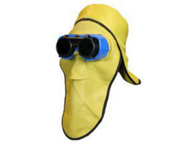 Unico Monkeyface lasmasker met pet TIG leder 38 cm tint 10