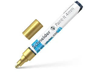 Acrylmarker Schneider Paint-It 320 4mm goud - 6
