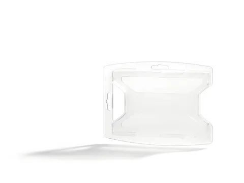 Kaarthouder reXycle Voor 2 Kaarten Transparant 10 Stuks