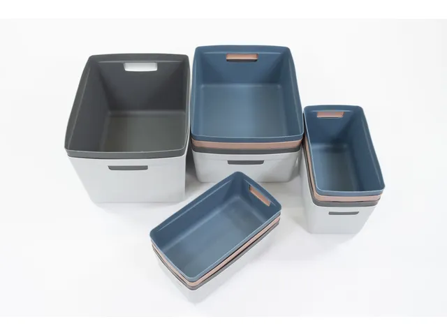 Opbergbox Kangaro 5 liter PP grijs