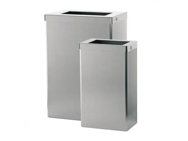 Santral S1423042 classic open afvalbak, 18 Liter RVS