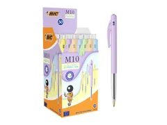 Balpen Bic M10 Colors Pastel Limited Edition medium assorti