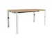 Bureau Linesto N4 hoogte instelbaar 180x80cm honey castello 25mm wit