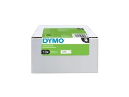 Labeltape Dymo 45803 LabelManager D1 polyester 19mm zwart op wit