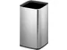 EKO Laguna Open top Prullenbak 12 Liter Zilver Mat RVS
