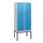 dubbeldekse locker,HxBxD 1950x800x500mm,2x2vak.,vak B 400mm