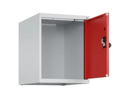 opzetkast,v. locker,1vak.,vak B 400mm,HxBxD 500x400x500mm,draaigrendel