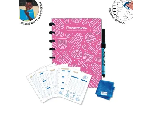 Endless Agenda A5 uitwisb/herbruik Pink