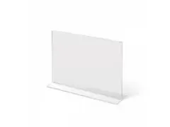 OUTLET Folderhouder A4 T-Stand Acryl Liggend