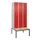 locker met bank,HxBxD 2120x900x815mm,3vak,vak B 300mm,cil.-slot