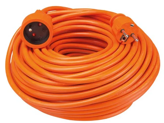 Verlengkabel 40 M Oranje Penaarde Schuko