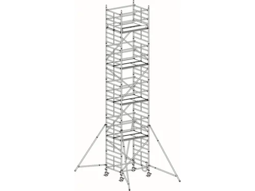 rolsteiger,reik H 10,4m,steiger H 9,64m,4platform(s),m. luik