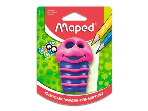 Puntenslijper Maped Croc Croc Bug 2-gaats assorti