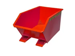 Kiepbak voor spaanders,HxLxB 580x1440x680mm,0,3m³,draagverm. 750kg