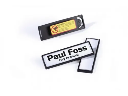 Durable Badge Clip Card Magneet 8132 Zwart