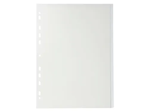 Tabbladen PP Kreatab s A4 12tabs transp.