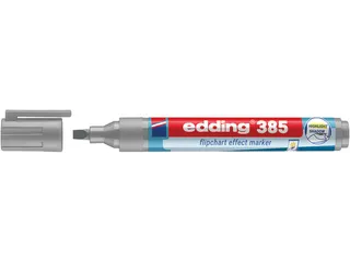 Edding 385 Flipchart effect marker Zilvergrijs - 3