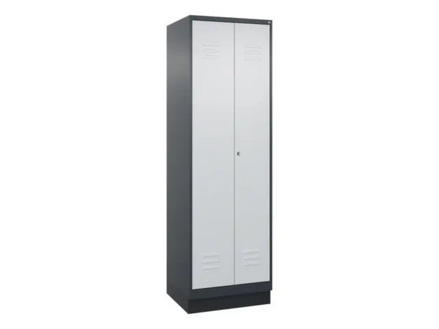 locker voor scheiding van kleding,HxBxD 1950x600x500mm,2vak