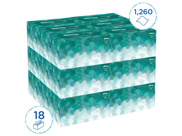 Handdoek Kleenex Ultra Pop-up Box 1-laags 226x254mm 70 vel wit 11268
