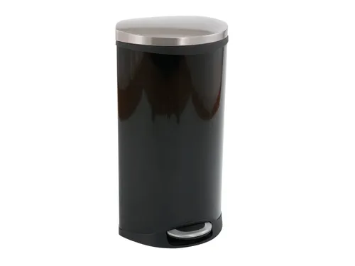 Pedaalemmer Shell Bin 30 Liter Zwart