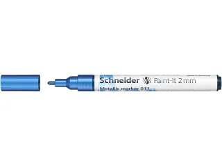 Metallic marker Schneider Paint-It 011 2mm blauw metallic - 3