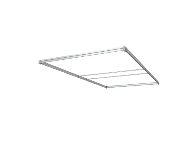 FlexFrame Modulair systeem Dak 120x230cm Zilver frame